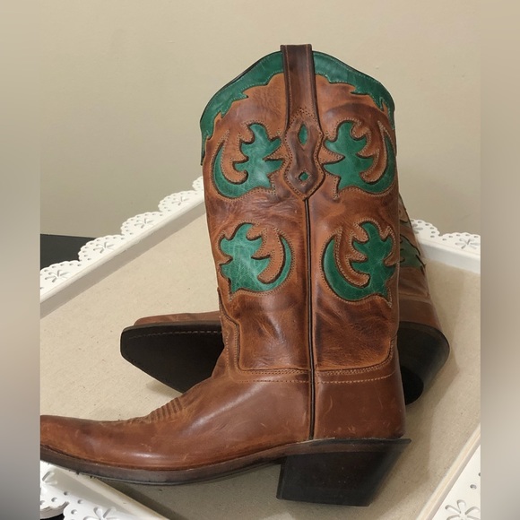 Old West Leather Joseph Boot size Mens 5, Woman’s 6.5 new With Tags - Picture 9 of 13